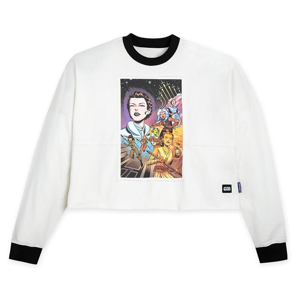 Disney Spirit Jersey Star Wars Women of the Galaxy Cropped Hem Pullover